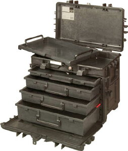 バーコ 4段式リジットキャスターケース 4750RCWD4【送料無料】