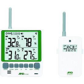 A&D マルチチャンネルワイヤレス環境温湿度計 セット AD-5664SET AD5664SET【送料無料】