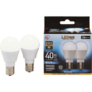 IRIS LED�d��2�Z�b�g E17�L�z���^�C�v 40�`���� �����F LDA4NGE174T52P