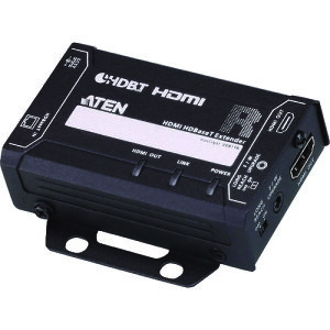 ATEN �r�f�I������ HDMI/4K/�R���p�N�g���f��/HDBaseT/1080p�����O���[�`���[�h�Ή� VE811�y���������z