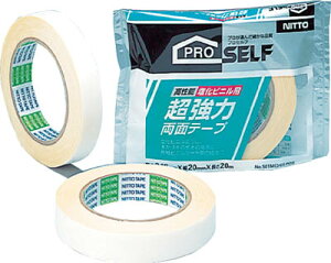 ニトムズ 超強力両面テープ塩化ビニル用20X20【J0980】(テープ用品・施工用強力両面テープ)