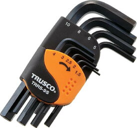 TRUSCO 六角棒レンチセット ショートタイプ 9本組【TRRS-9S】(ドライバー・六角棒レンチ・六角棒レンチ)