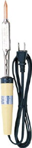 白光 ハッコーJUNIOR JI 100V−60W 平型プラグ【331】(はんだ・静電気対策用品・電気はんだこて)