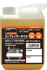 TRUSCO コンプレッサーオイル1L【TO-CO-N1】(化学製品・潤滑油)