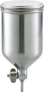 TRUSCO ステンレス塗料カップ 重力式用 容量0.4L 脚付【TGC-04C】(塗装・内装用品・スプレーガン)(代引不可)
