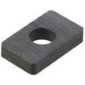 光 角型穴付異方性フェライト 2個入り1パック【MGH-25】(マグネット用品・マグネット素材)