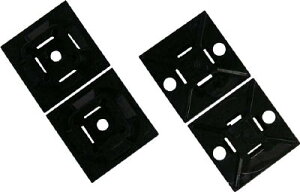 パンドウイット マウントベース アクリル系粘着テープ付き 耐候性黒【ABM100-AT-C0】(電設配線部品・ケーブルタイ)【送料無料】