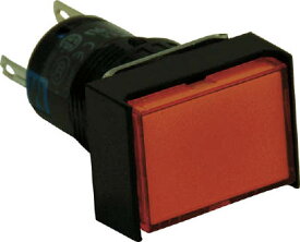 IDEC φ16長角形照光押しボタンスイッチ【AL6H-M14A】(電気・電子部品・スイッチ)