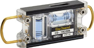 エビスダイヤモンド トビレベル−2 ブラック/ブルー【ED-TB2BBL】(測量用品・水平器)