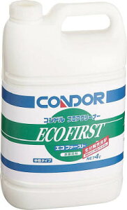 コンドル 床用洗剤 エコファースト4L【CH525-04LX-MB】(清掃用品・洗剤・クリーナー)