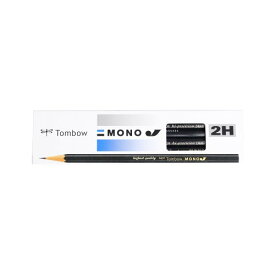 トンボ鉛筆 鉛筆 MONOJ 2H MONO-J2H 1ダース (MONO-J2H)