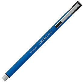 トンボ鉛筆 消しゴム MONO モノゼロメタル 角型 ブルー EH-KUMS41