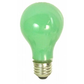 東京メタル 一般電球形カラーLED 緑色 口金E26 40W フィラメント電球 定格寿命20000H 屋内用 LDA4GE26-TM(代引不可)