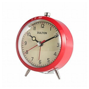 ALARM CLOCK RED A[NbN 100-053Q/RD DULTON _g  킢(s)yz