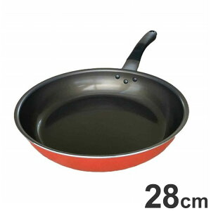 ベルセ2 フライパン 28cm ガス火専用 スピンコーティング ふっ素加工 コーティング 焦げ付かない こびりつかない 軽量 アルミフライパン アルミ製(代引不可)【送料無料】