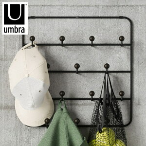 umbra �A���u�� �h�A�t�b�N �G�X�e�B�[�P �}���`�h�A�t�b�N �������� �n���K�[�t�b�N�Ǌ|�����[ ���[�t�b�N �ǖʎ��[ ���[ �u���b�N BK �k�� ������� ��36cm ���s9cm ����60cm(����s��)�y������