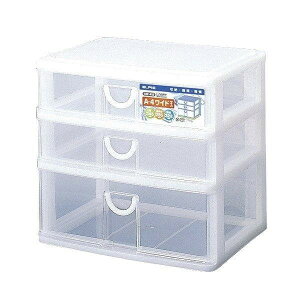 サンコープラスチック レターケース 幅34.5×奥行25.5×高さ32.2cm A4 横 3段 浅型2段 深型1段 収納ケース エルピス AW-412 W(代引不可)【送料無料】
