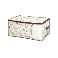 布団袋 羽毛ふとん袋 幅65×奥行45×高さ30cm 防虫 防ダニ 加工 収納袋 ベルト付き 持ち手付き 東和産業(…
