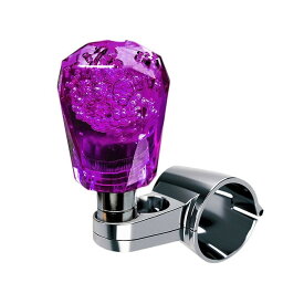 カシムラ アクリルハンドルスピンナー パープル 直径約28mm~35mmのハンドルに取付可能 NKS-129【送料無料】
