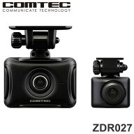 コムテック ドライブレコーダー ZDR027 前後2カメラ 200万画素 前後STARVIS搭載 STARVIS1 ドラレコ COMTE…