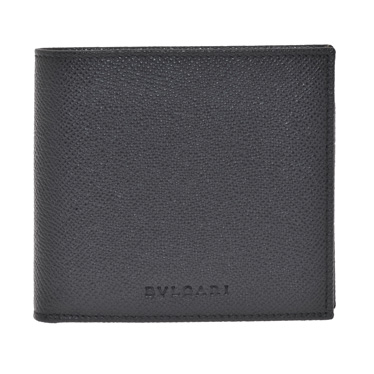 ブルガリ EX20253 BLACK 二つ折り財布（小銭入れ付） BVLGARI/ブルガリ/二つ折り財布（小銭入れ付）/二つ折り財布/メンズ/EX20253