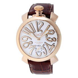 GaGaMILAN ガガミラノ 5011.08S-BRW ブランド 時計 腕時計 メンズ 誕生日 プレゼント ギフト カップル(代引不可)【送料無料】