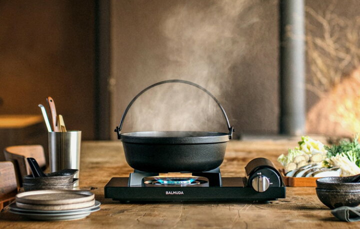 楽天市場】KGS01JP-BK ブラック バルミューダ Table Stove カセット 