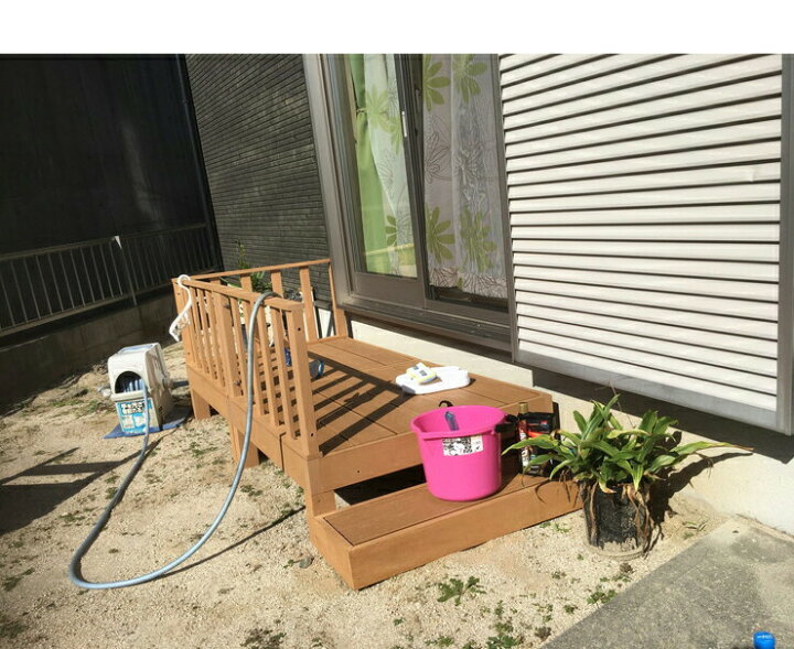ウッドデッキ 90 ウッドデッキ90単品 縁台 濡れ縁 キット ステップ フェンス 階段 おしゃれ Diy 庭 ガーデニング 代引不可 最大68 Offクーポン