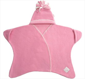Tuppence & Crumble タッペンスアンドクランブル 星型フリースアフガン スターラップ 0-4M ローズピンク 1個 新生児~生後4ヶ月頃【送料無料】