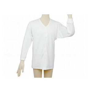 幸和製作所 テイコブ ワンタッチ肌着 長袖 紳士用 ホワイト M