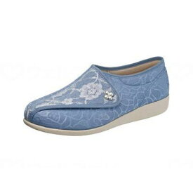 アサヒシューズ 快歩主義L011 ブルー ホワイト 22.5 KS20544(代引不可)【送料無料】