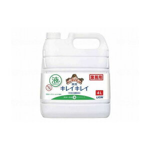 ライオンハイジーン キレイキレイ薬用ハンドソープ /ケース/4L - ケース 4L 4L×3本 852071 1008 4L(代引不可)【送料無料】