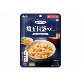 アサヒグループ食品 まんぷく日和 歯茎でつぶせる/個/鶏五目釜めし(代引不可)