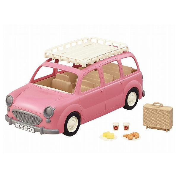 シルバニアファミリー V-06 いっぱい乗れるよ!ピクニックワゴン 人形 車 自動車 楽しい エポック社 玩具 おもちゃ クリスマスプレゼント 