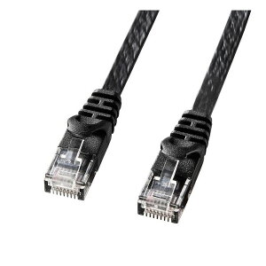 �T�����T�v���C �J�e�S��6�t���b�gLAN�P�[�u�� LA-FL6-05BK(����s��)