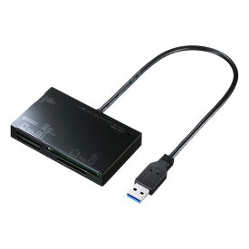 サンワサプライ USB3.0カードリーダー ADR-3ML35BK(代引不可)【送料無料】