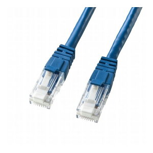�ߐ܂�h�~�J�e�S��6LAN�P�[�u�� KB-T6TS-50BLN(����s��)�y���������z