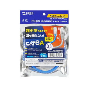 TTvC y[J[z JeS6A STP LANP[u V[gu[c ^RlN^ STP^Cv CAT6A LANP[u u[ 0.5m T[o[[ pb`pl f[^Z^[(s)