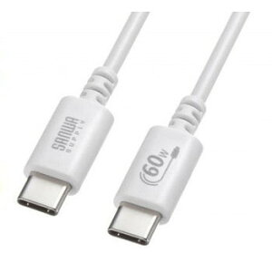 TTvC USB 2.0 Type-CP[u(PD60WE0.5mEzCg) KU-CCP6005W(s)