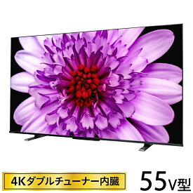 4K液晶テレビ REGZA レグザ 55V型 TOSHIBA 東芝 TV 4Kダブルチューナー内蔵 Android 55M550K【送料無料】