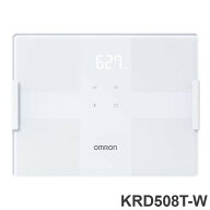 オムロン 体重体組成計 カラダスキャン ホワイト KRD508T-W 体重管理 アプリ LED 体組成計 健康管理 習慣…