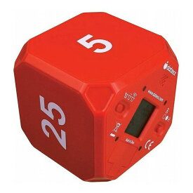 TIME CUBE タイムキューブ サイコロ型タイマー タイマー プリセットタイマー 時計 赤 RED【送料無料】