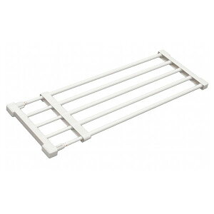 突ぱり強力伸縮棚 小 ホワイト KB-63 平安伸銅工業