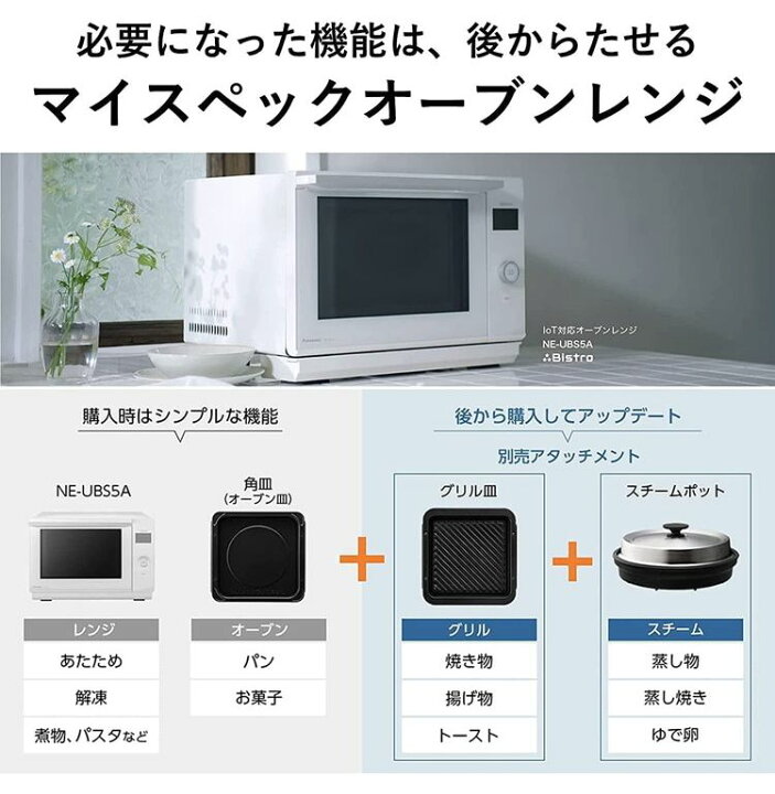 楽天市場】Panasonic パナソニック オーブンレンジ Bistro 25L 