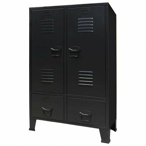 vidaXL �m���_���X ������ �C���_�X�g���A���� 67x35x107cm �u���b�N�Ƌ� �L���r�l�b�g&���[ �˒I�E���[�h���[�u(����s��)
