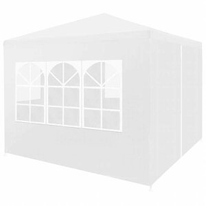 vidaXL �p�[�e�B�[�e���g 3x3 m �z���C�g�z�[��&�K�[�f�� ��&�K�[�f�� �A�E�g�h�A���r���O �A�E�g�h�A�X�g���N�`���[ �L���m�s�[�E�K�[�{(����s��)