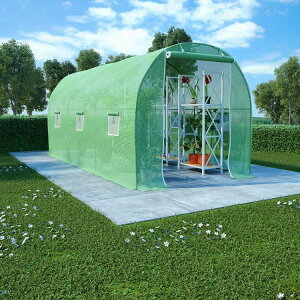vidaXL ���� 9m2 4.5x2x2m�z�[��&�K�[�f�� ��&�K�[�f�� �K�[�f�j���O �O���[���n�E�X�E����(����s��)