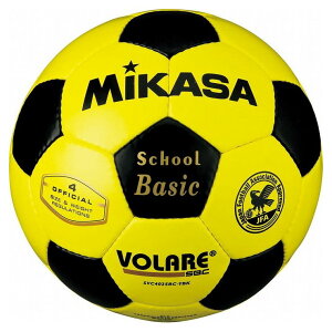 ミカサ(MIKASA) サッカーボール 検定球4号 イエロー×ブラック SVC402SBC 【カラー】イエロー×ブラック