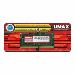 UMAX UMAX m[gPC SO-DIMM DDR4 2400 4GB[UM-SODDR4S-2400-4G](s)yz