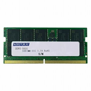 AhebN DDR5-5600 SO-DIMM ECC 32GB 2Rx8 ADS5600N-E32GDB(s)yz